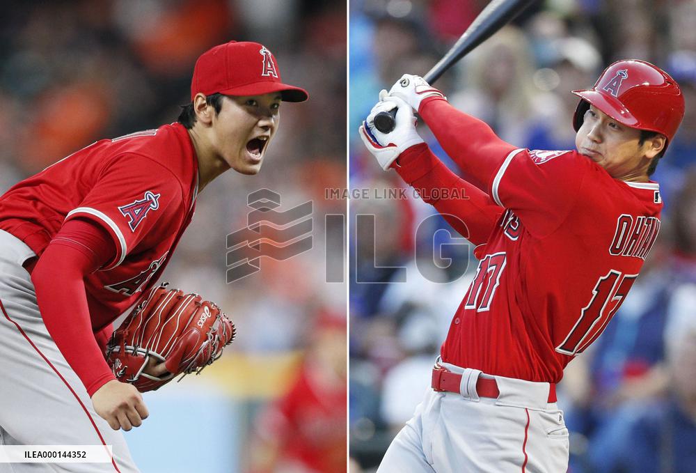 Baseball: Angels' Ohtani