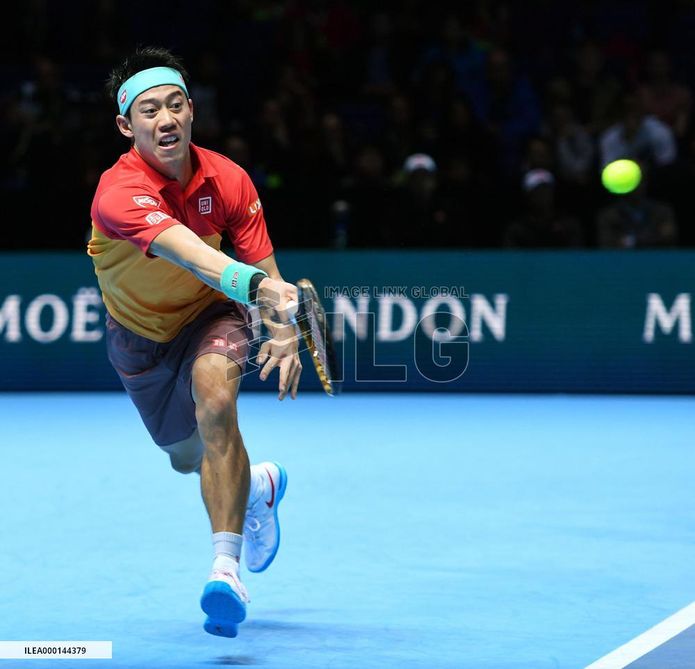 Tennis: Nishikori at ATP Finals