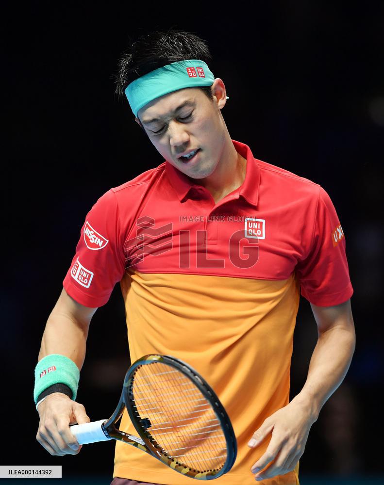 Tennis: Nishikori at ATP Finals