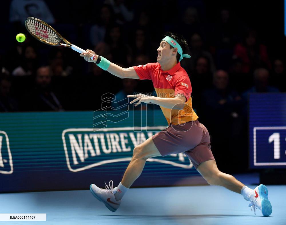 Tennis: Nishikori at ATP Finals
