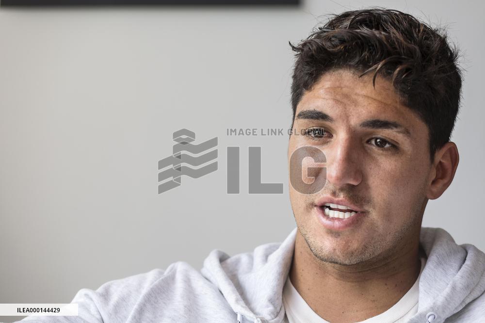 Brazilian surfer Gabriel Medina