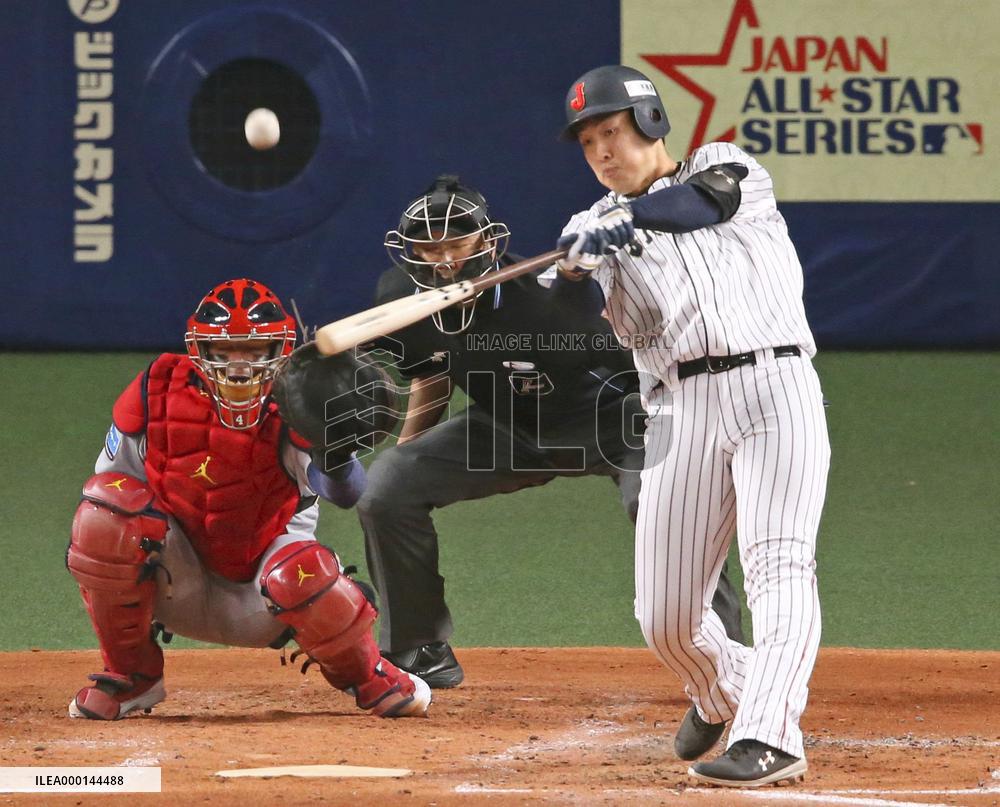 Baseball: MLB-Japan All-Star series