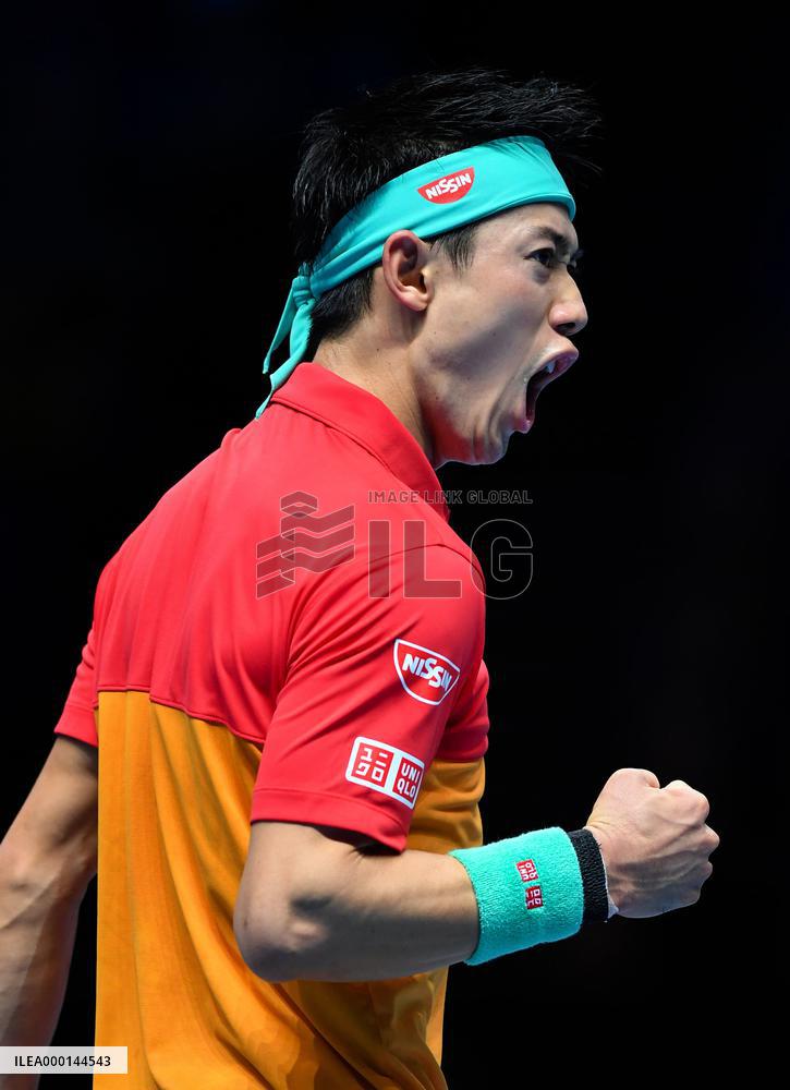 Tennis: Nishikori at ATP Finals
