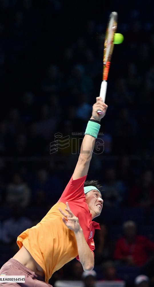 Tennis: Nishikori at ATP Finals