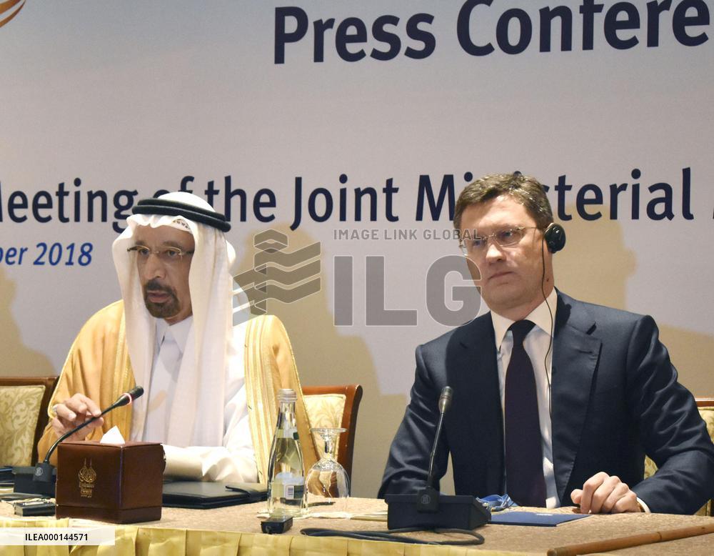 Saudi, Russian energy ministers