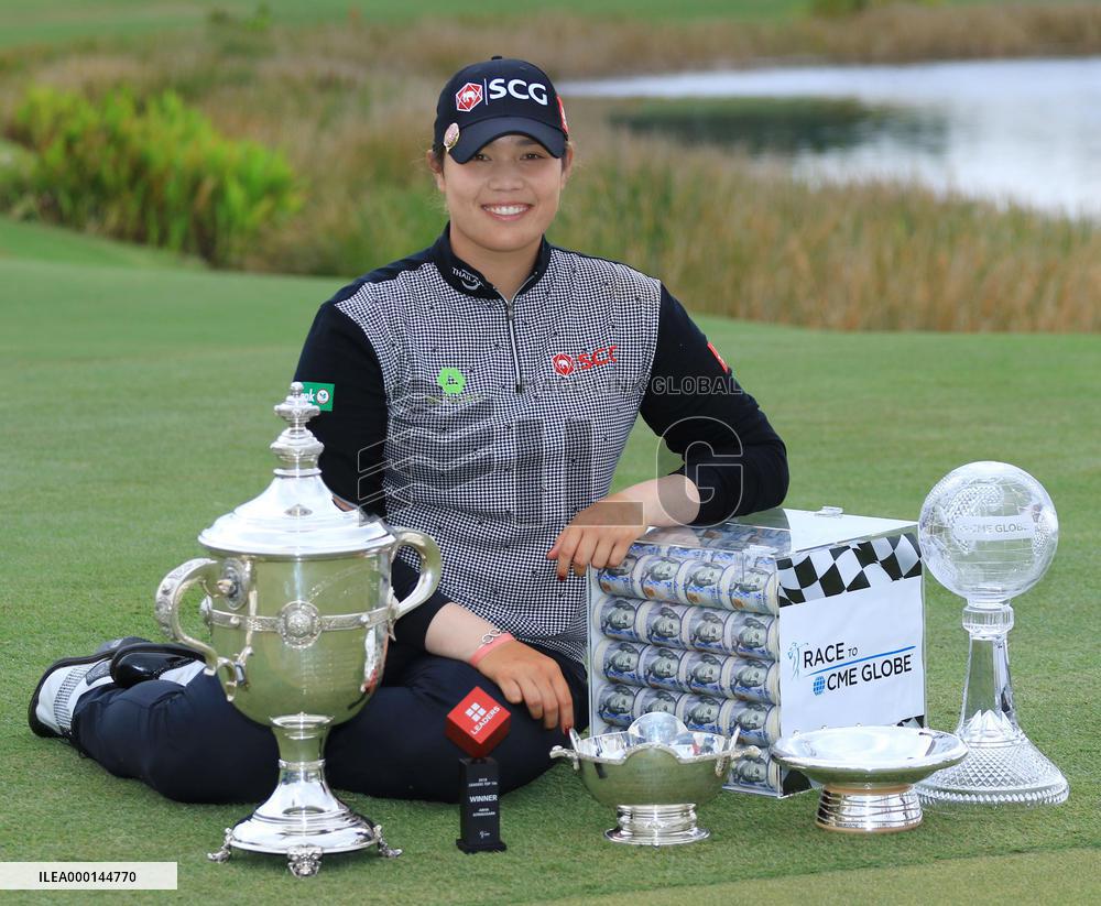 Golf: Ariya Jutanugarn wins season awards