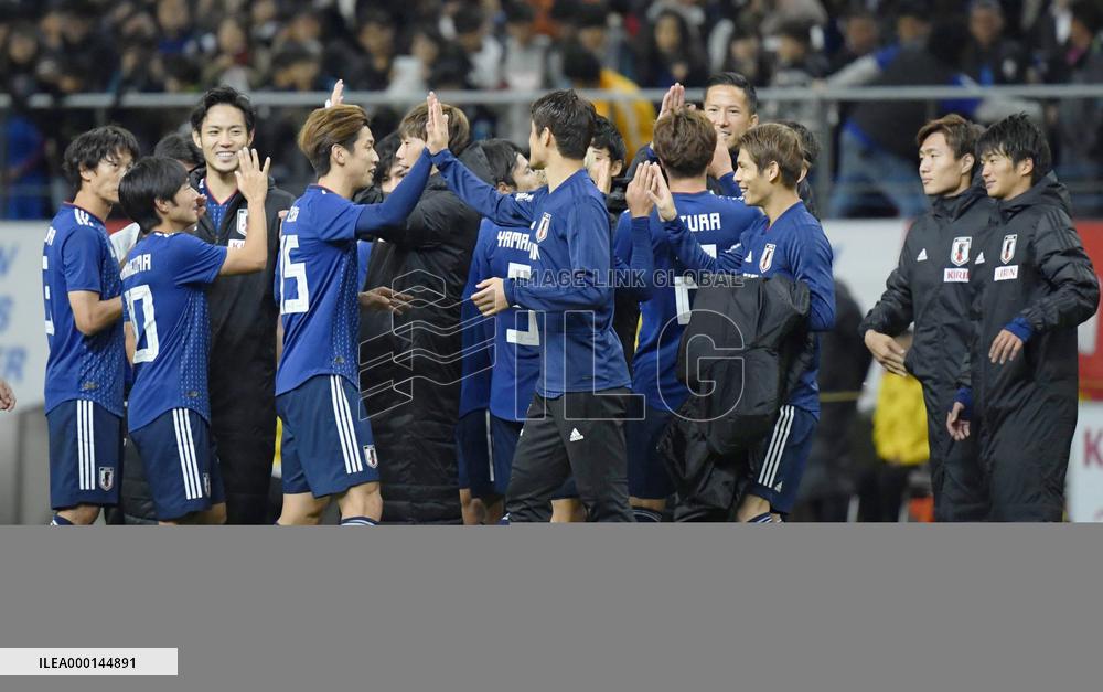 Football: Japan-Kyrgyzstan friendly