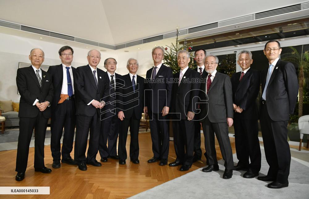 Nobel laureate Honjo