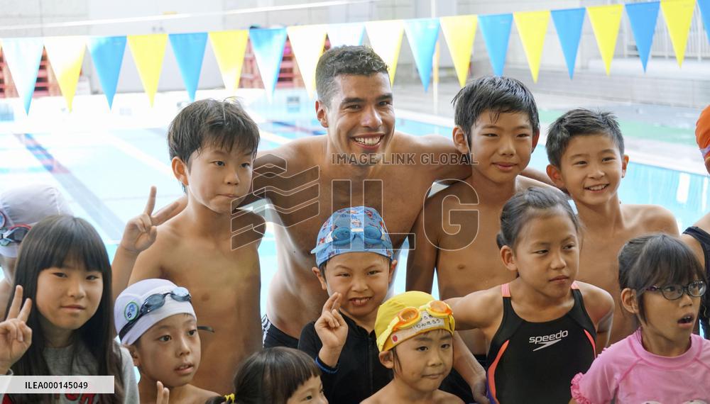 Paralympic swimmer Dias