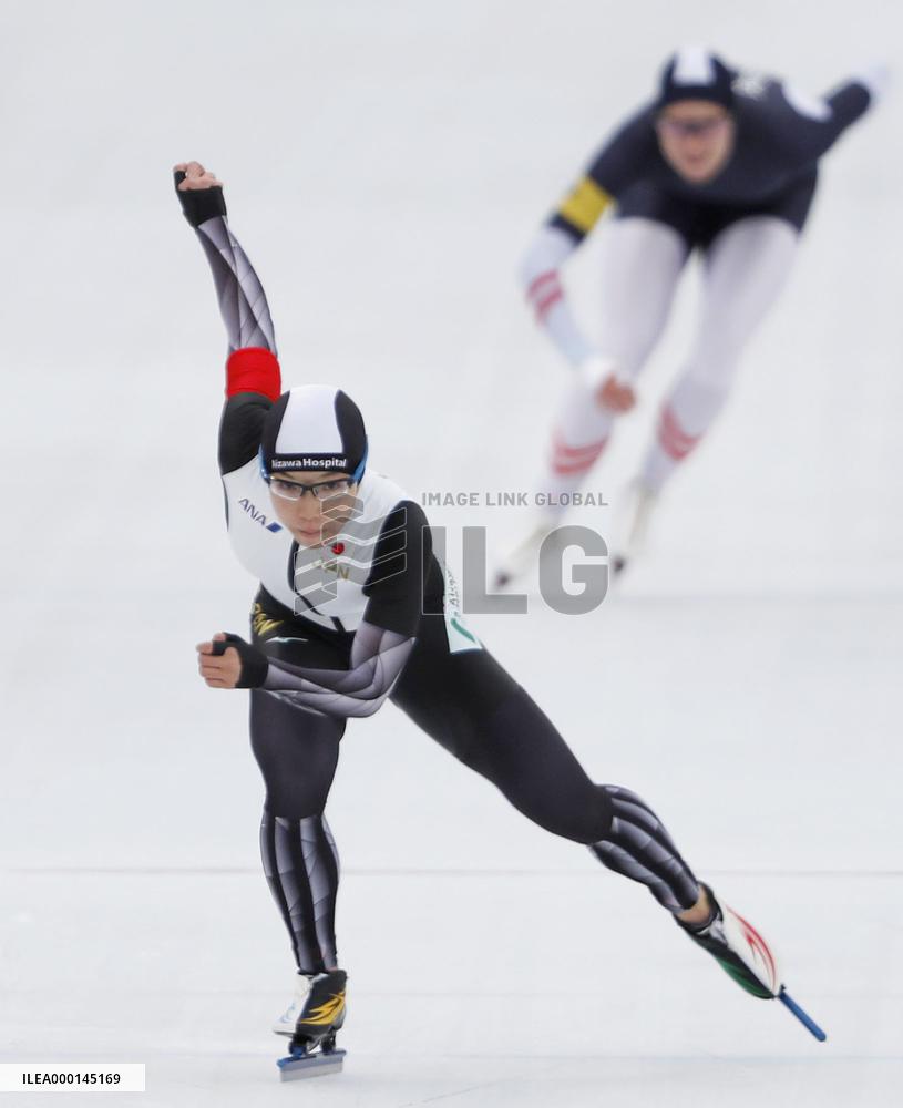 Speed skating: Kodaira at World Cup