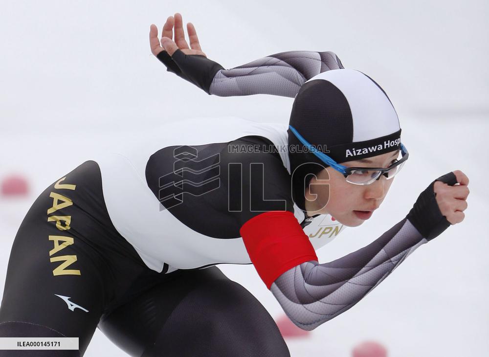 Speed skating: Kodaira at World Cup
