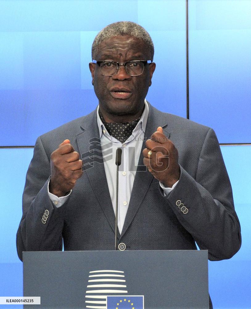 Nobel Peace Prize winner Mukwege
