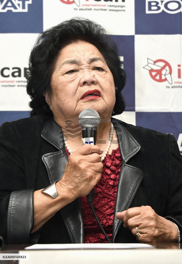 Setsuko Thurlow in Japan