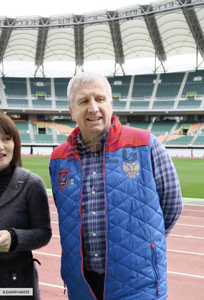 Rugby: Russian coach Jones in Japan