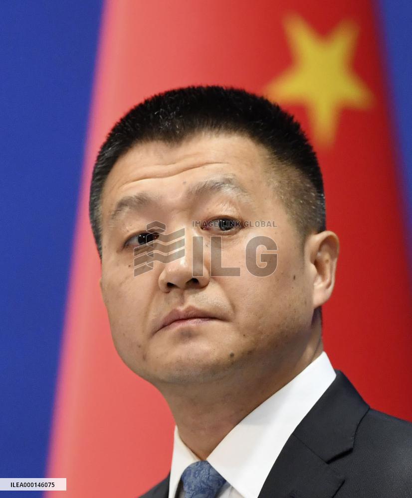 Chinese Foreign Ministry spokesman Lu Kang
