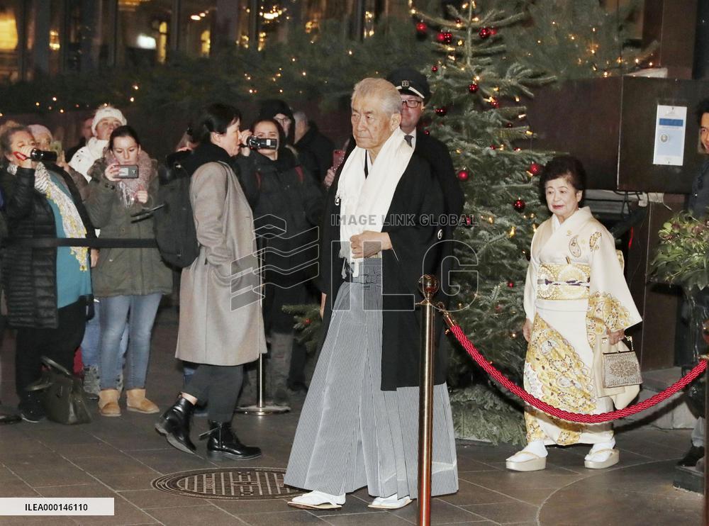 Nobel laureate Honjo