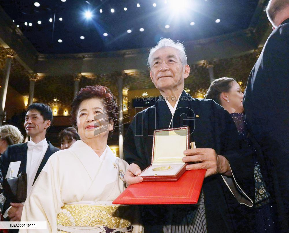 Nobel laureate Honjo