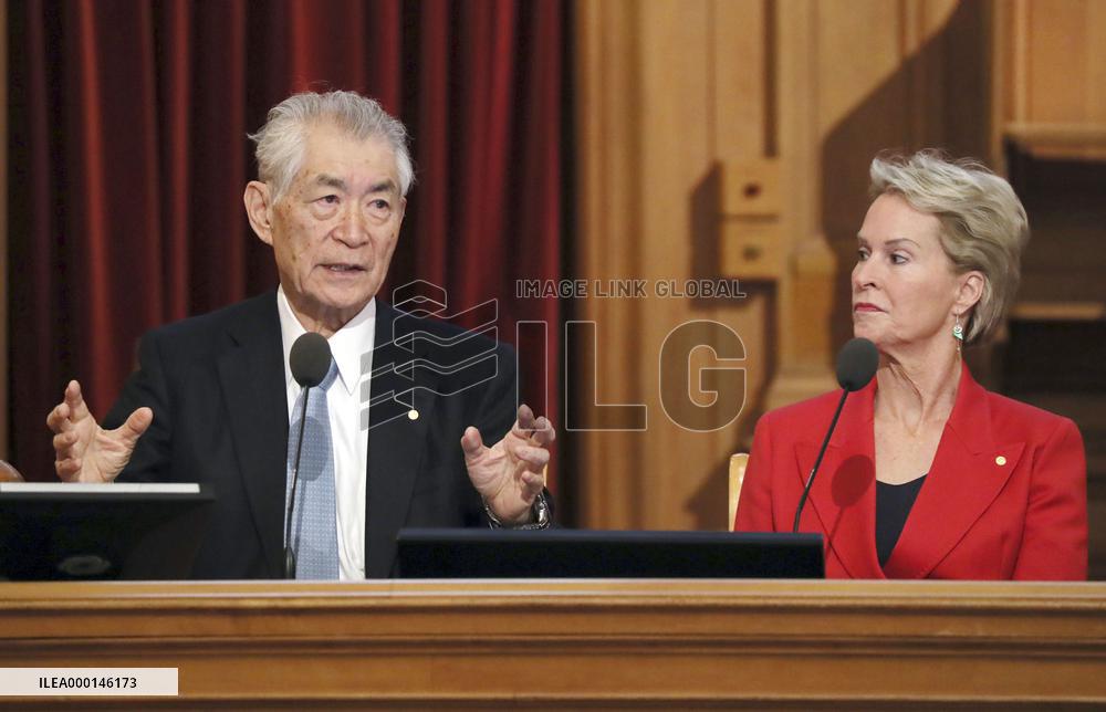 Nobel-winning scientist Tasuku Honjo