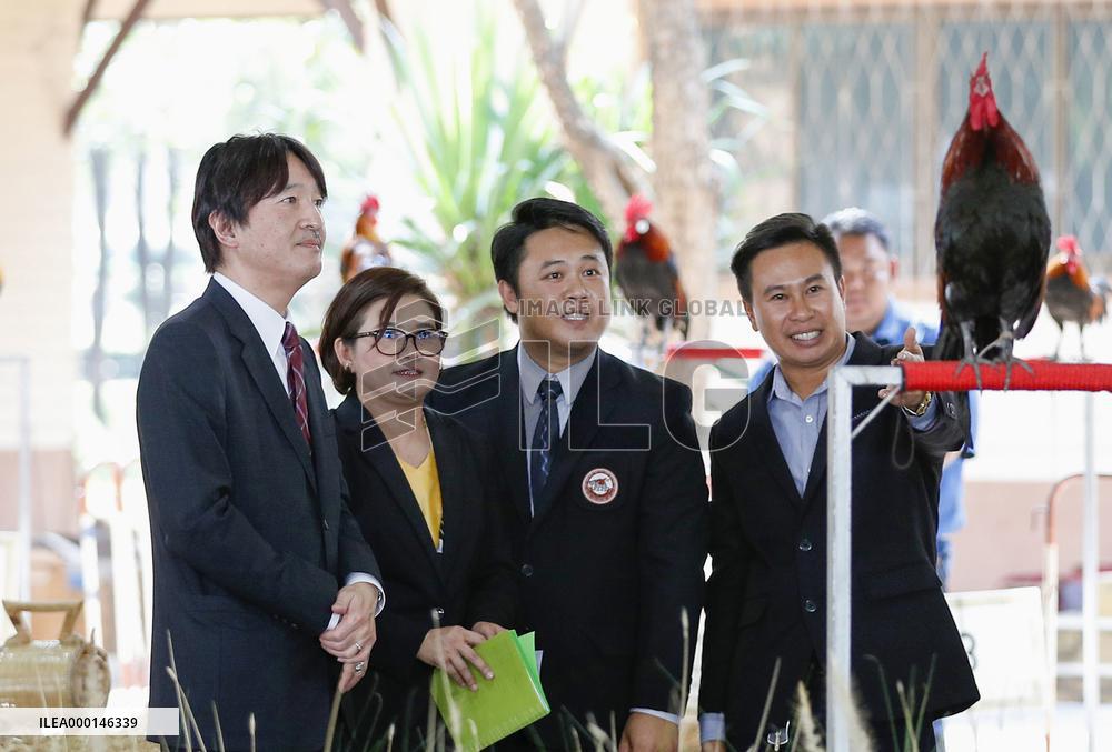 Japan prince visits Thailand