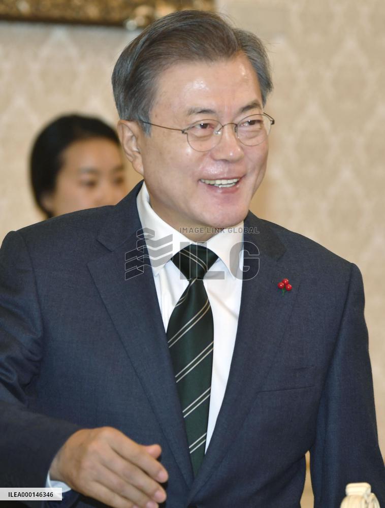 S. Korea President Moon