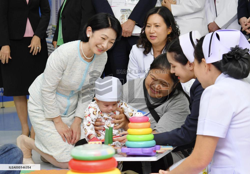 Japanese princess visits Thailand