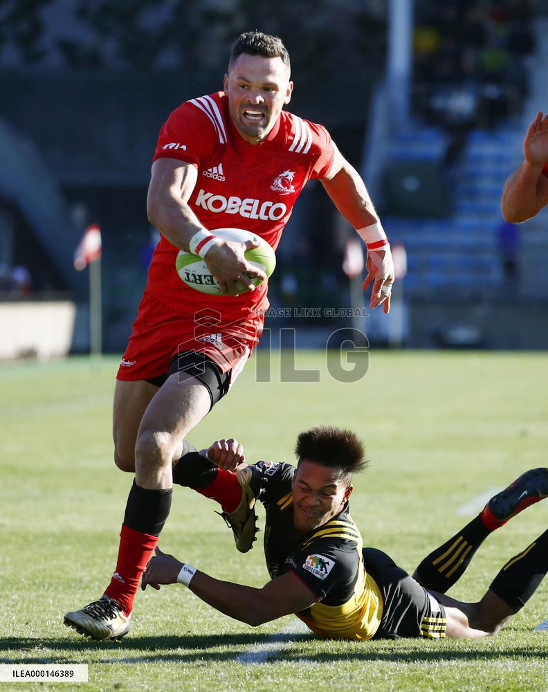 Rugby: Kobe Steel hammer Suntory to take Top League title