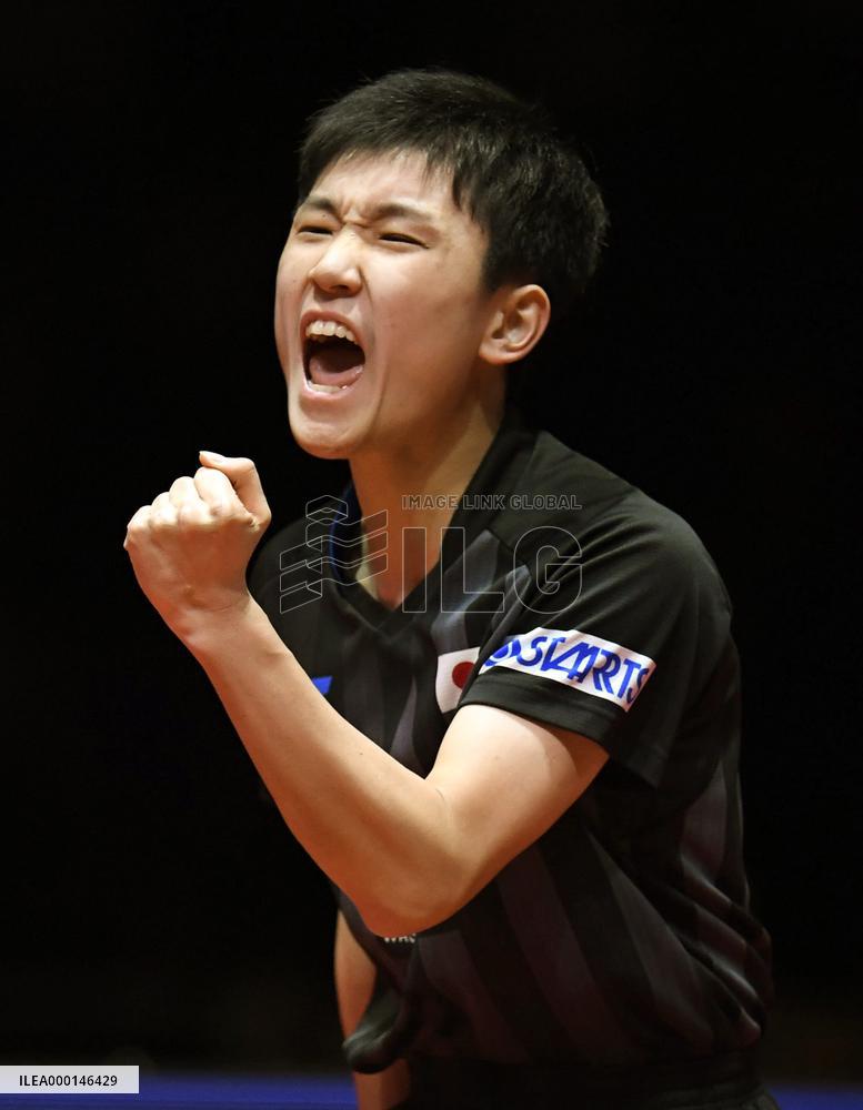 Table tennis: Harimoto at ITTF World Tour Grand Finals