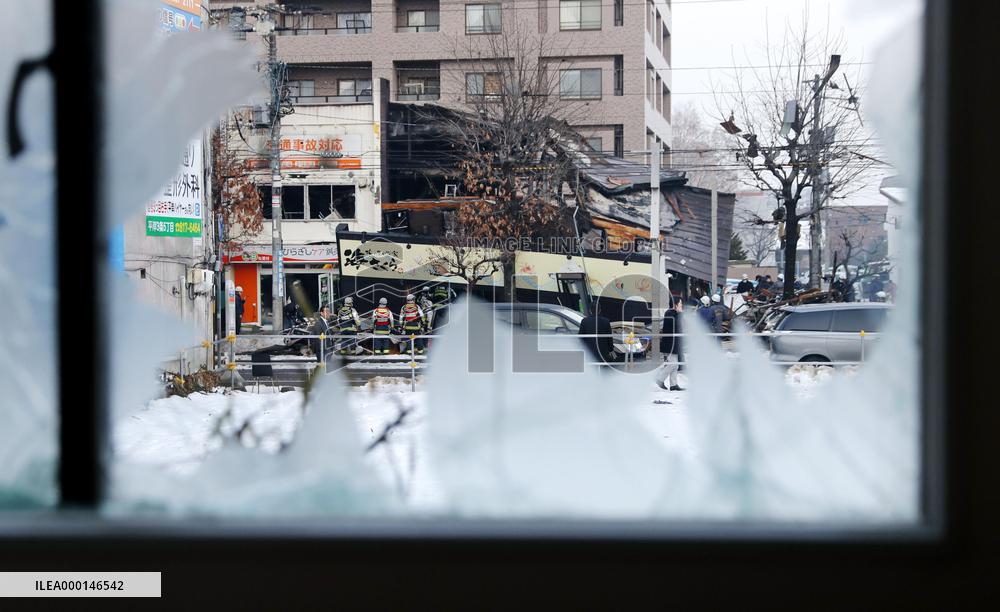Explosion in Sapporo, Japan