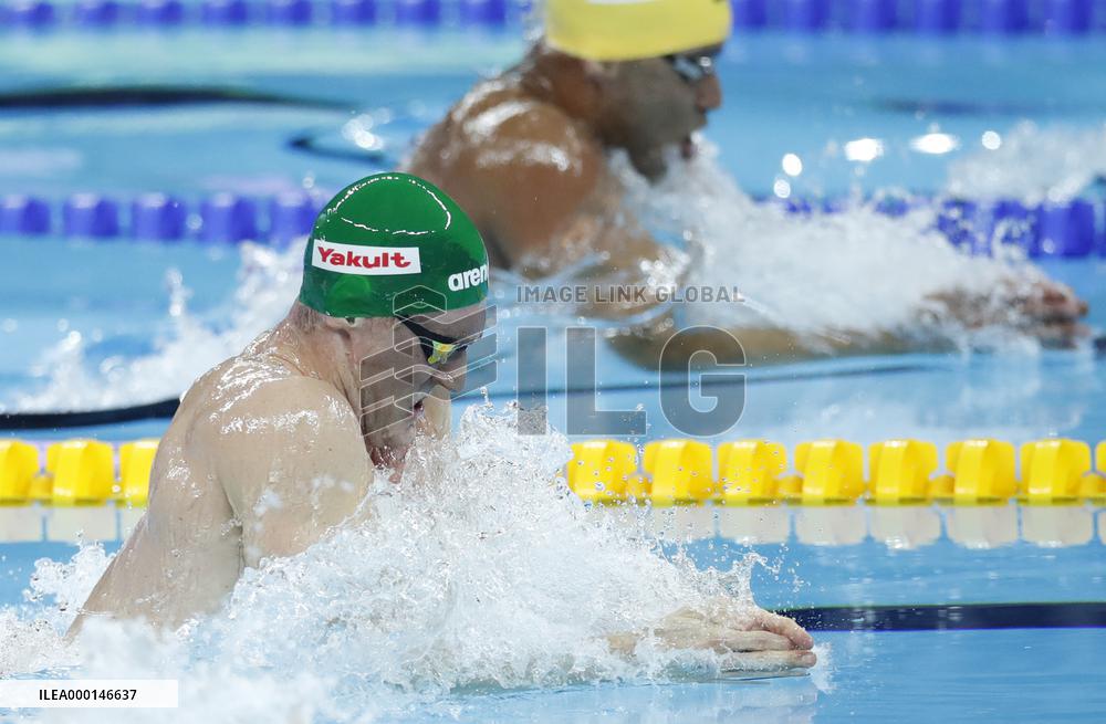 Swimming: Cameron van der Burgh