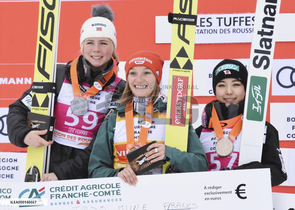 Ski jumping: World Cup event in France