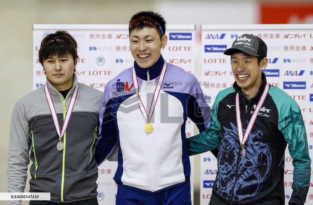 Speed skating: National sprint championships