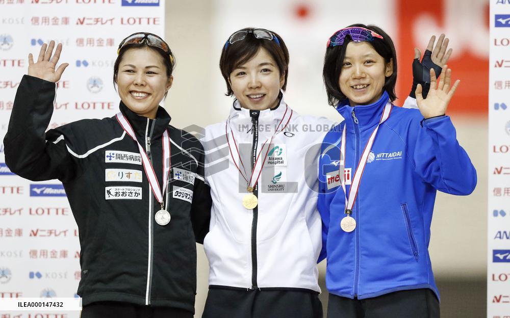 Speed skating: National sprint championships