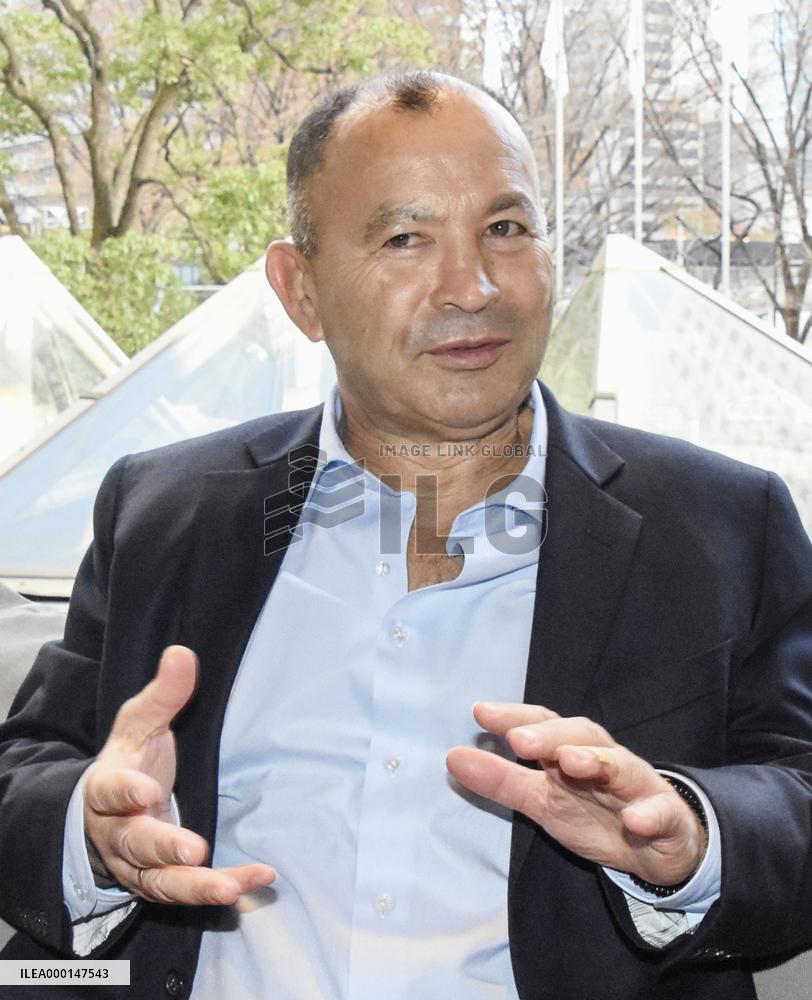 Rugby: England coach Eddie Jones
