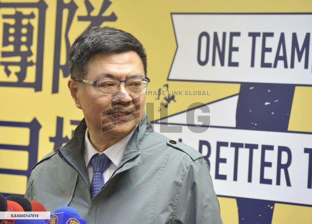 Cho Jung-tai, new head of Taiwan's ruling DPP