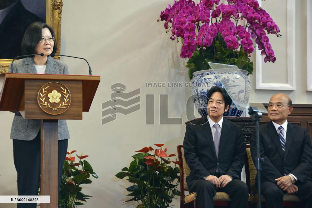 Su Tseng-chang appointed as Taiwan's new premier