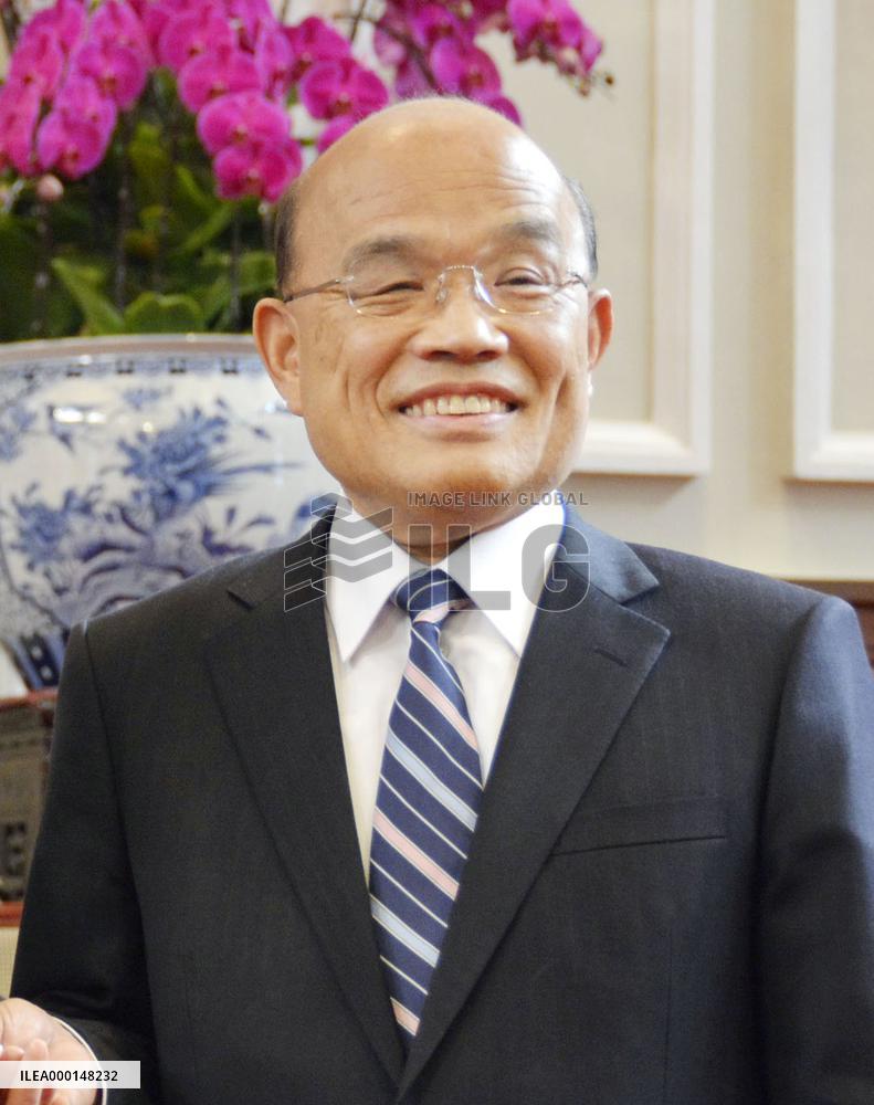 Su Tseng-chang appointed as Taiwan's new premier