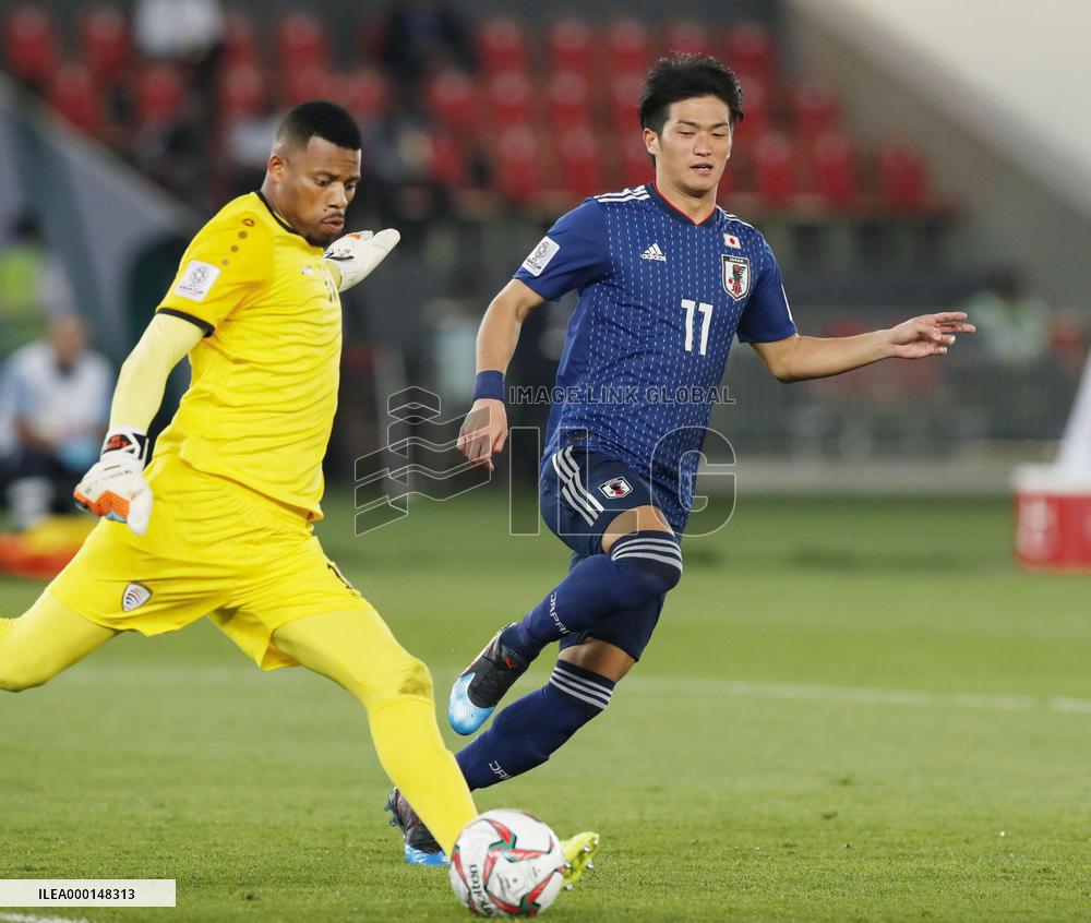Football: Japan vs. Oman at Asian Cup