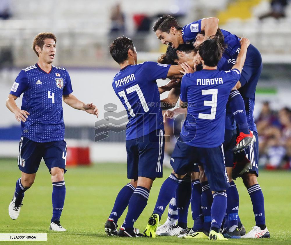 Football: Japan vs. Uzbekistan at Asian Cup