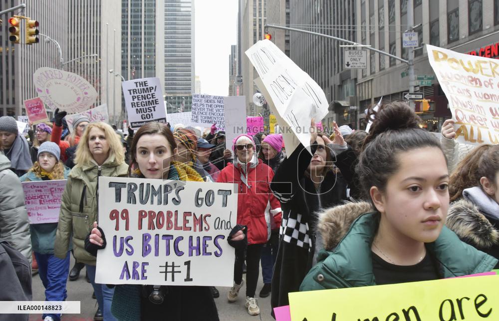 Women's March in New York