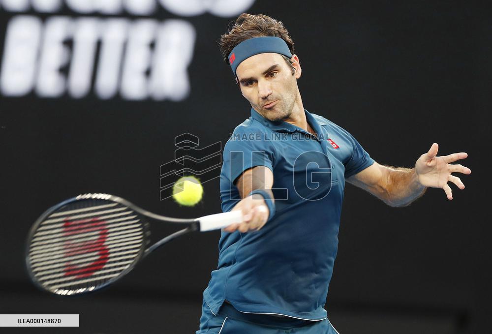 Tennis: Federer at Australian Open