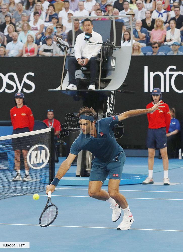 Tennis: Federer at Australian Open