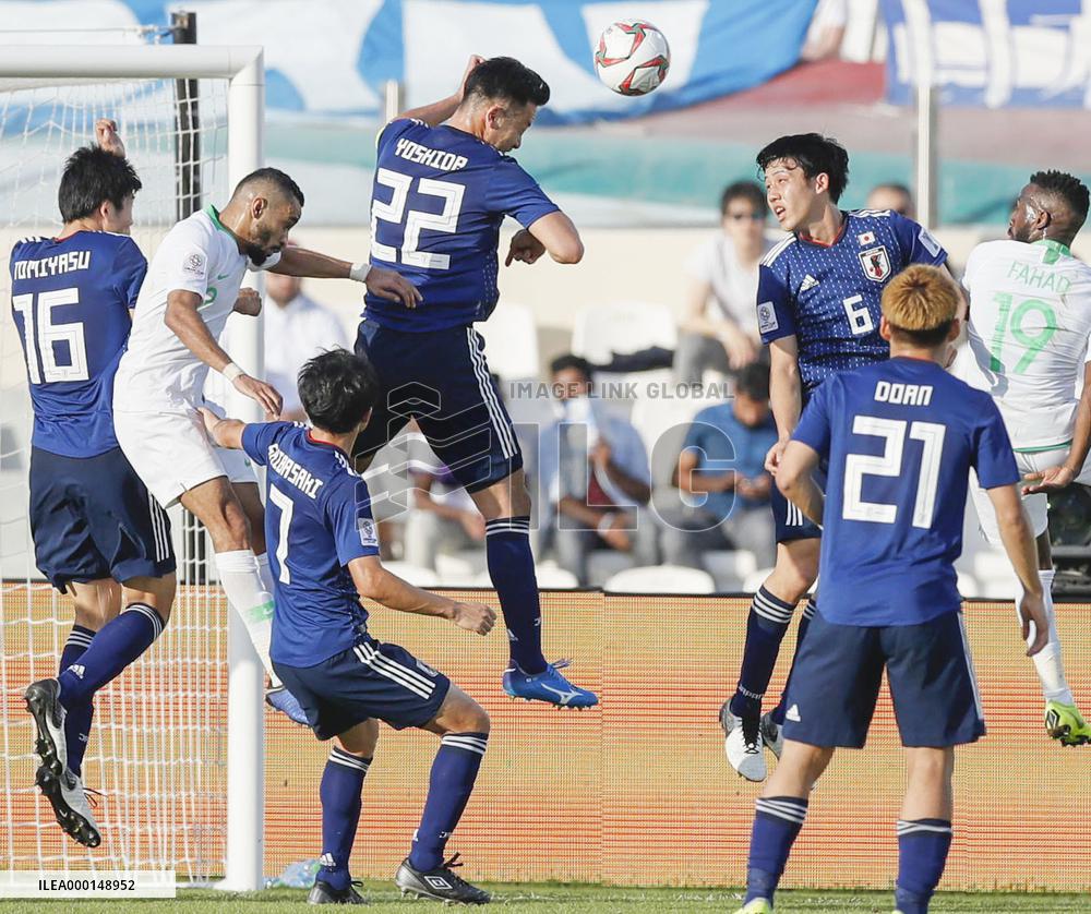 Football: Japan-Saudi Arabia at Asian Cup