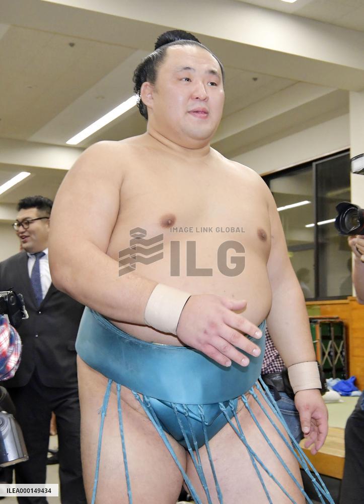 Sumo: New Year tourney winner Tamawashi