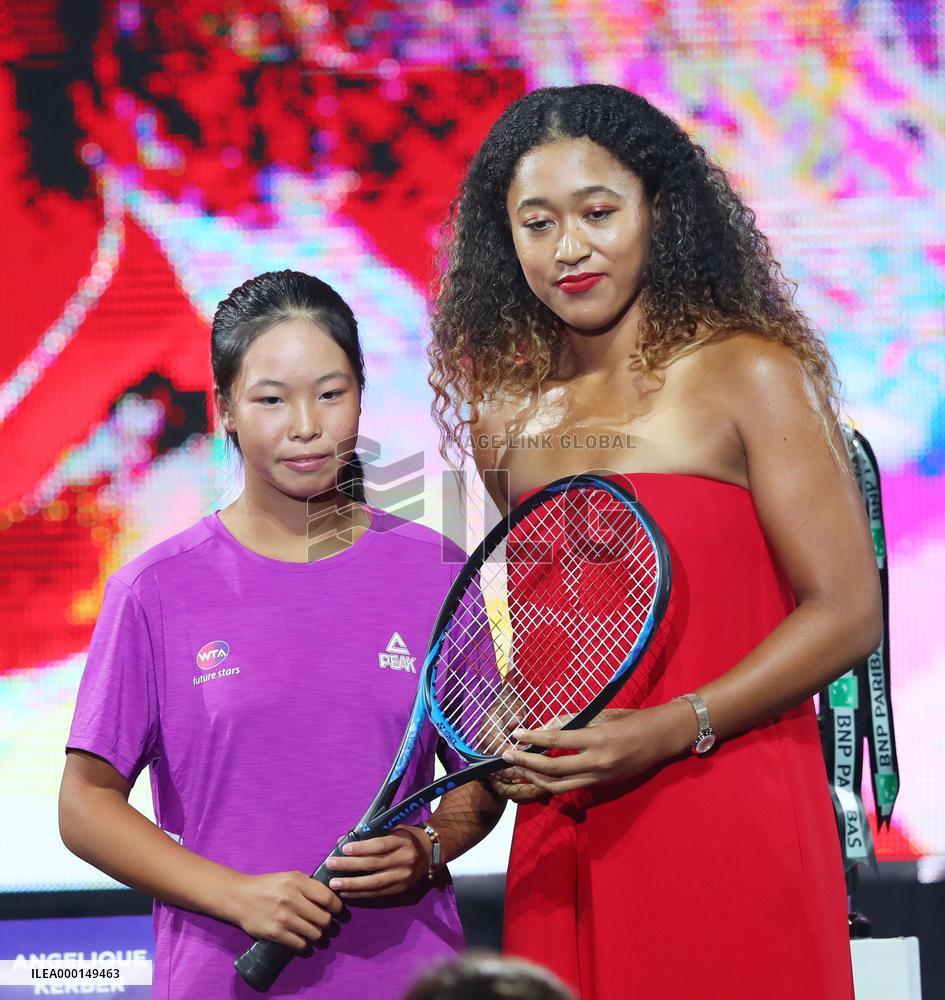 Tennis: Osaka ahead of WTA Finals