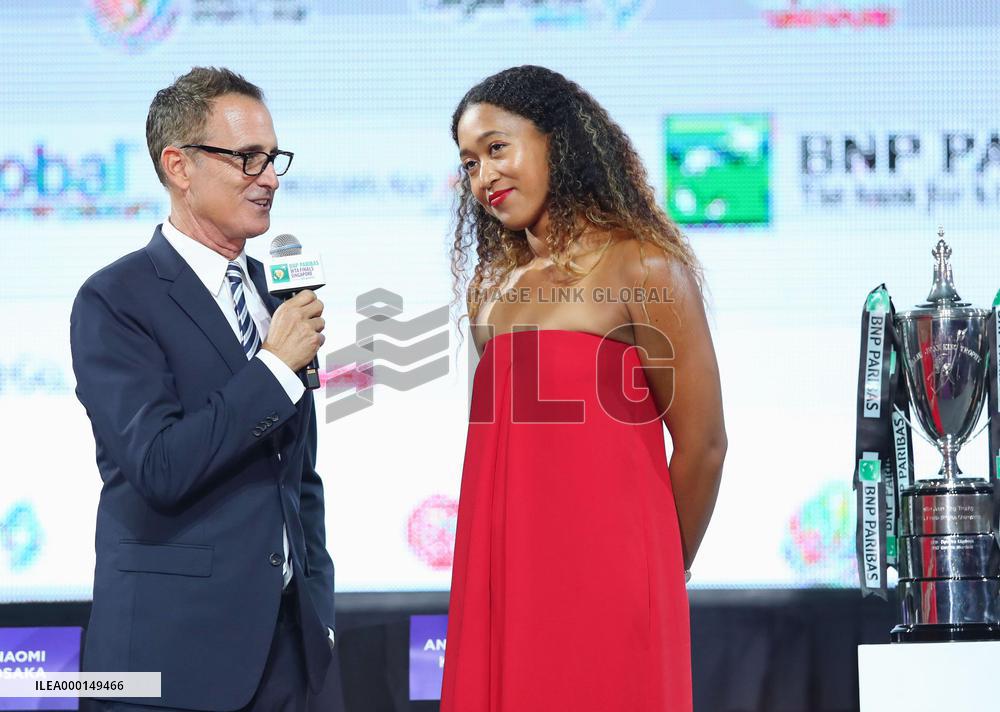 Tennis: Osaka ahead of WTA Finals