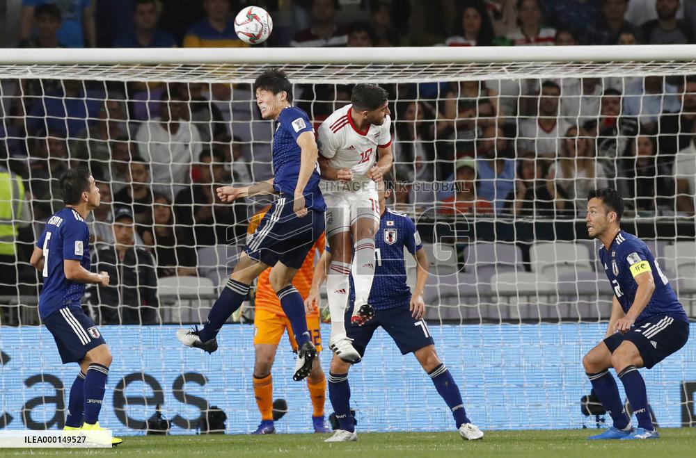 Football: Japan-Iran at Asian Cup semifinal