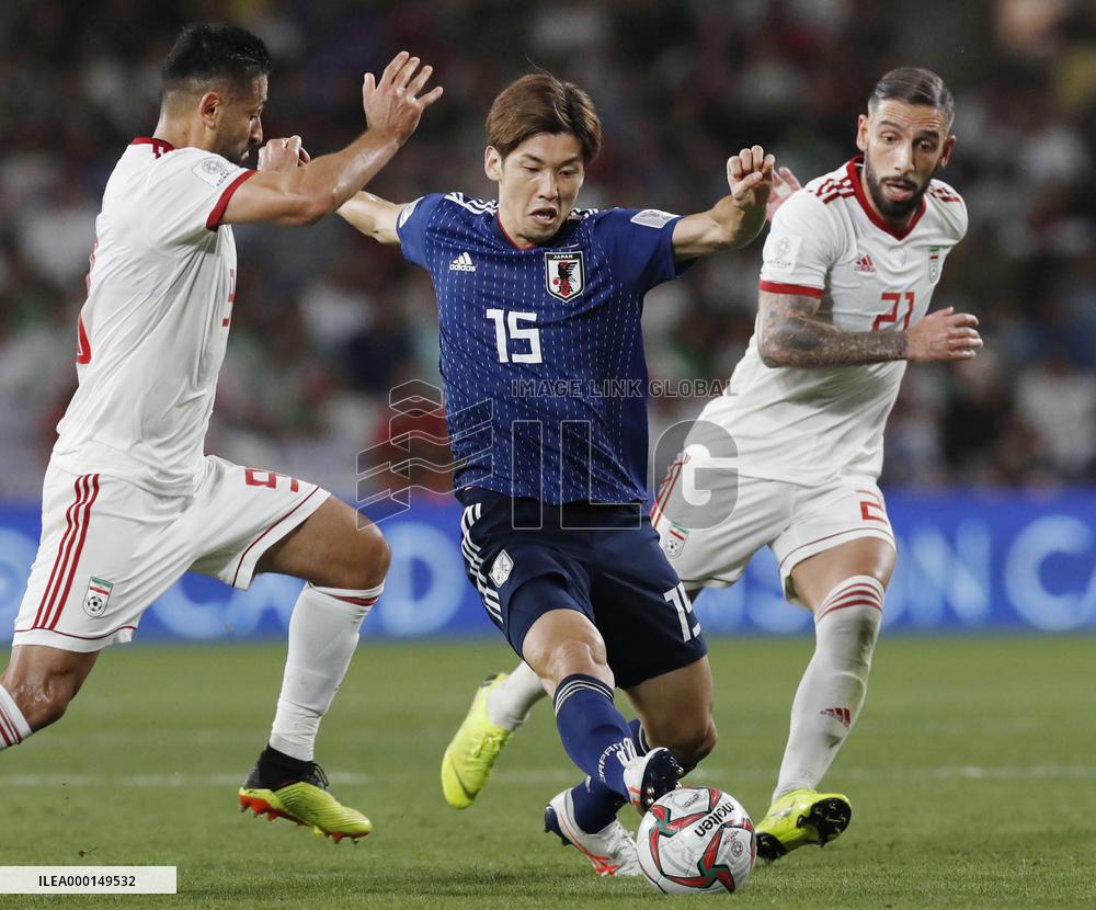 Football: Japan-Iran at Asian Cup semifinal