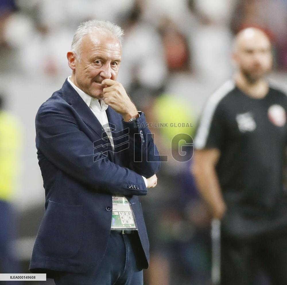 Football: UAE coach Zaccheroni at Asian Cup