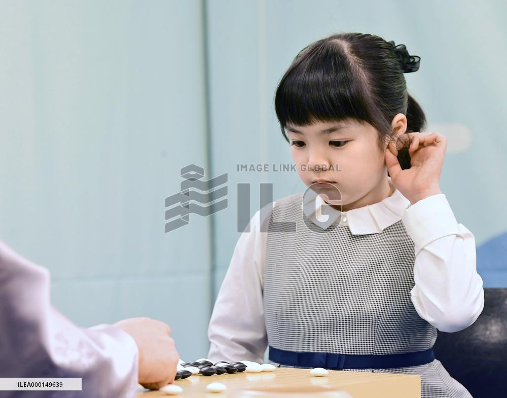 Young Japanese Go player Nakamura