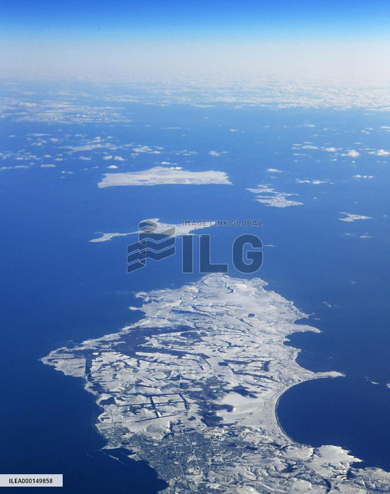 Disputed Russian-held islands off Hokkaido